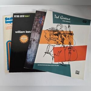 4 Guitar Learning Music Books Ted Green David Benoit William Leavitt Dan Haerle